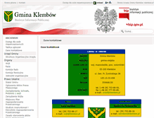 Tablet Screenshot of bip.klembow.pl