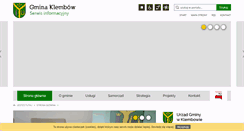 Desktop Screenshot of klembow.pl